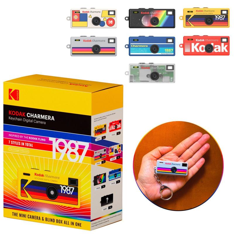 Câmera Digital Kodak Charmera 1987 Colecionável Com Chaveiro Caixa